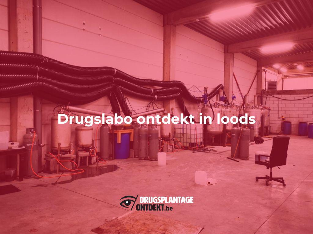 Aartselaar - Drugslabo ontdekt in loods